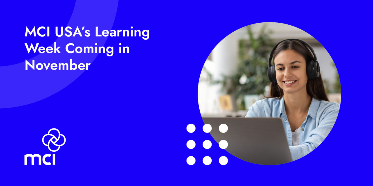 MCI USA’s Learning Week Coming in November