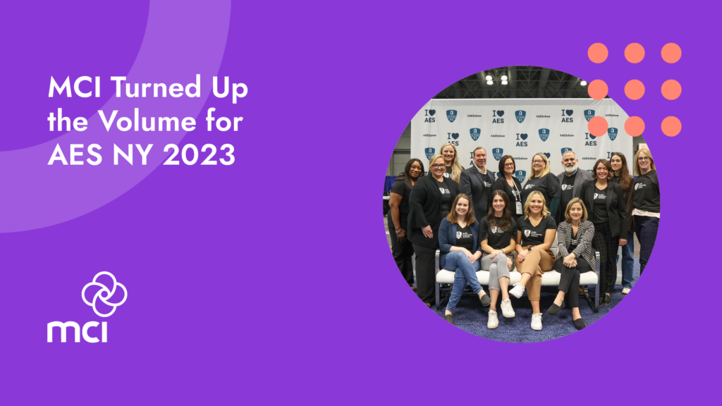 MCI Turned Up the Volume for AES NY 2023
