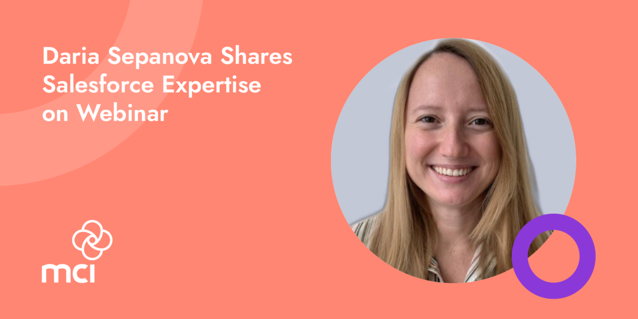 Daria Sepanova Shares Salesforce Expertise on Webinar