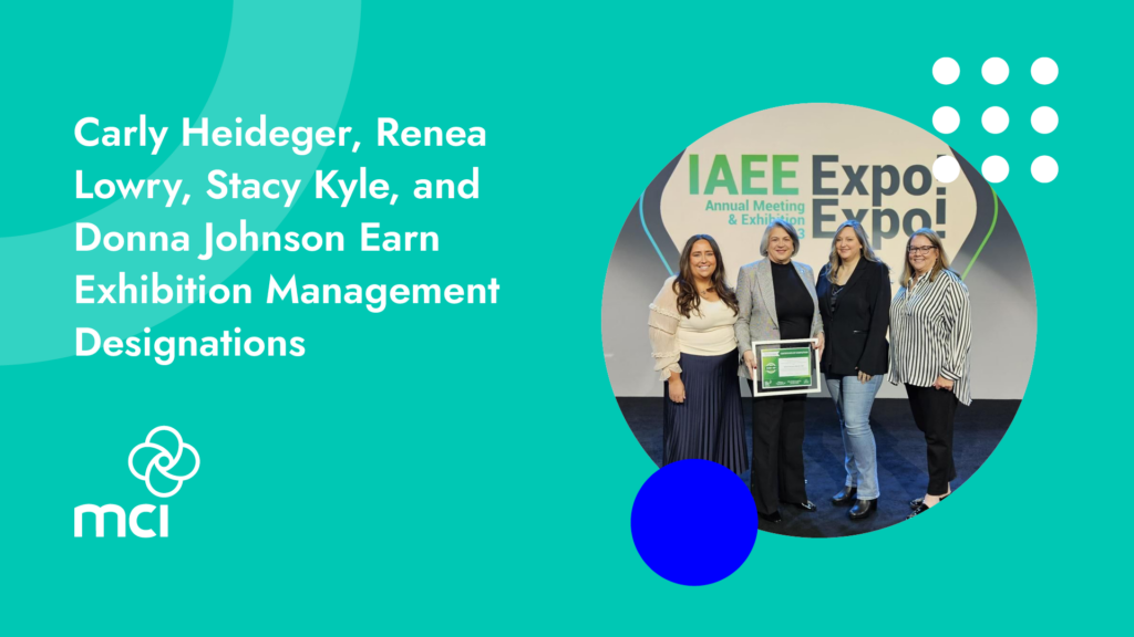 Carly Heideger, Renea Lowry, Stacy Kyle, and Donna Johnson Earn Exhibition Management Designations