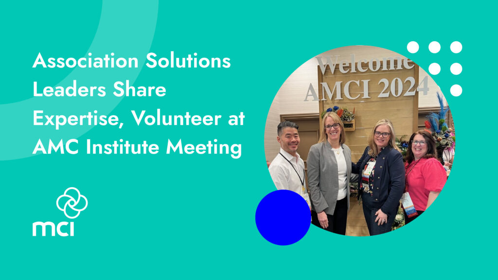 Association Solutions Leaders Share Expertise, Volunteer at AMC Institute Meeting