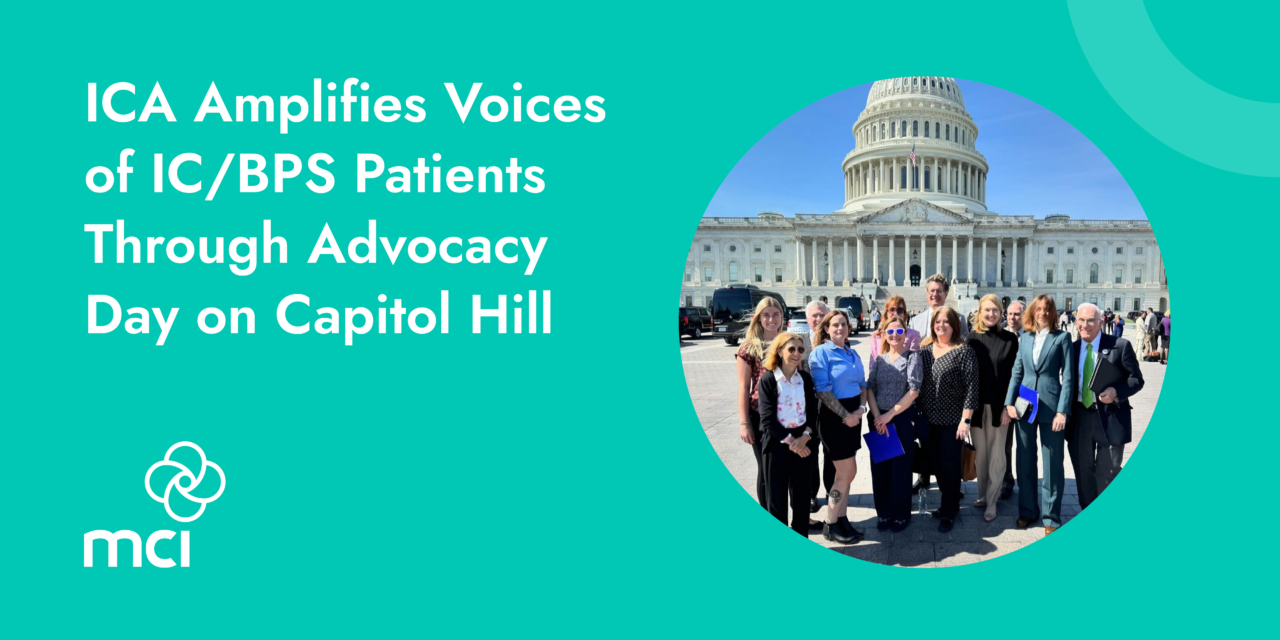 ICA Amplifies Voices of IC/BPS Patients Through Advocacy Day on Capitol Hill