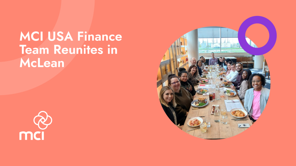 MCI USA Finance Team Reunites in McLean