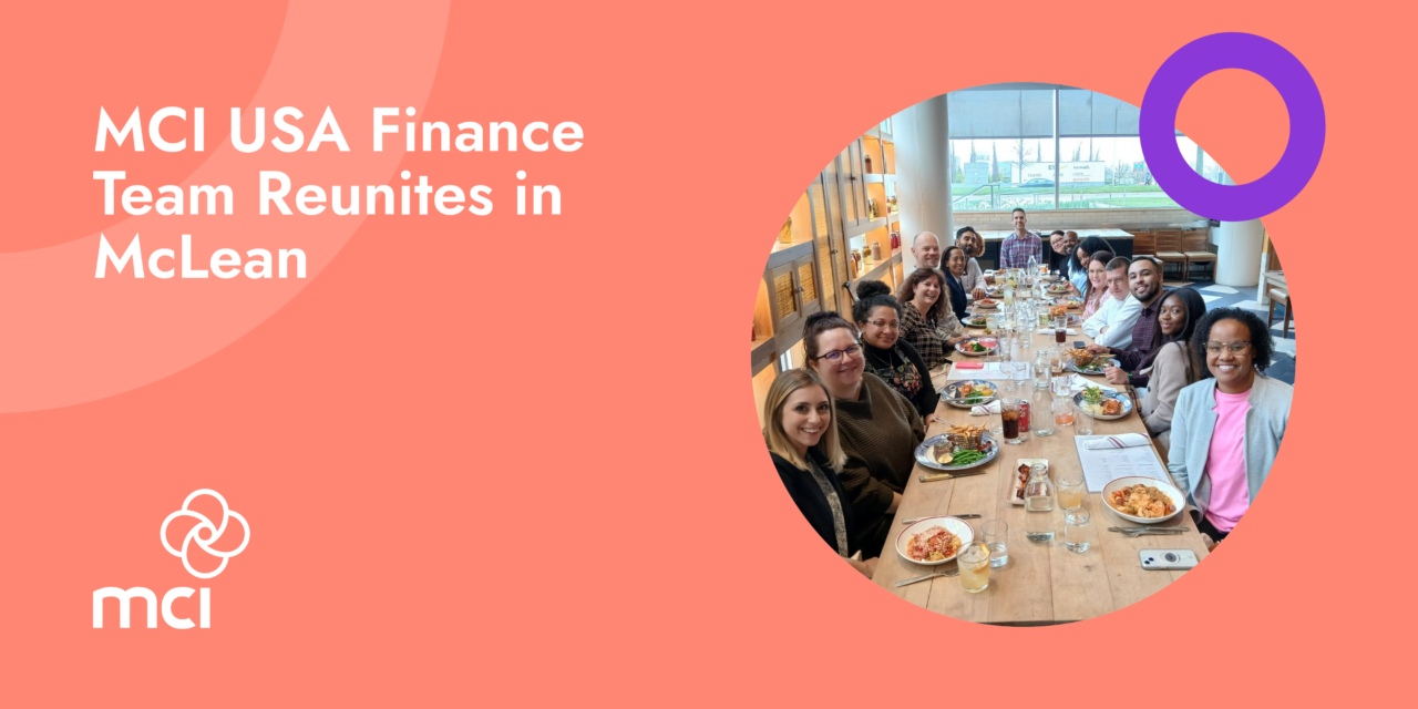 MCI USA Finance Team Reunites in McLean