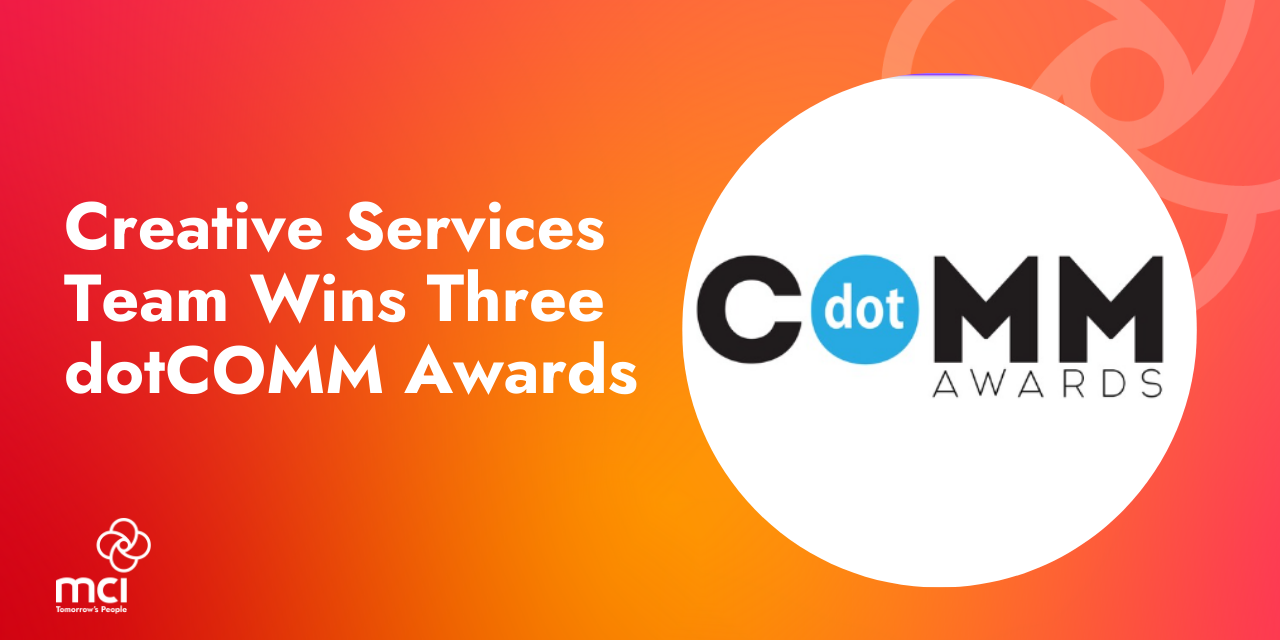 Creative Services Team Wins Three dotCOMM Awards