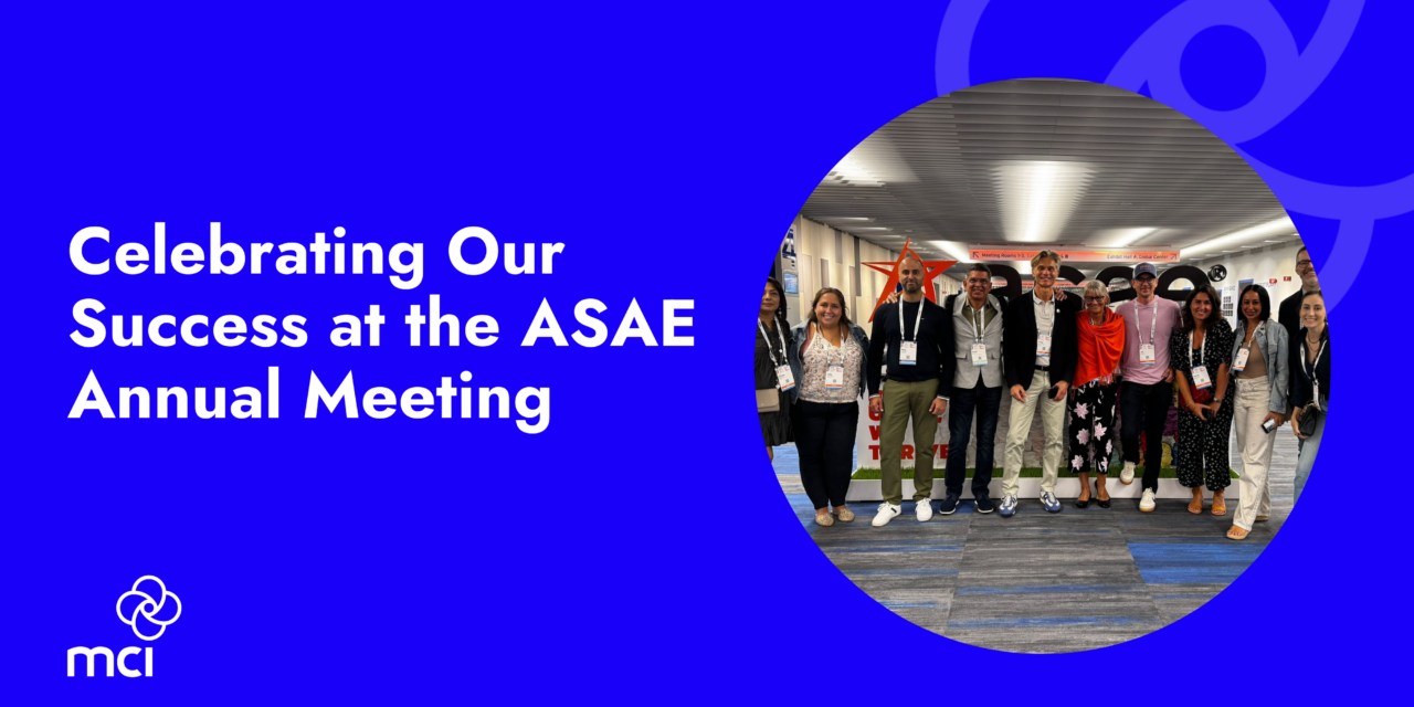 Celebrating Our Success at the ASAE Annual Meeting