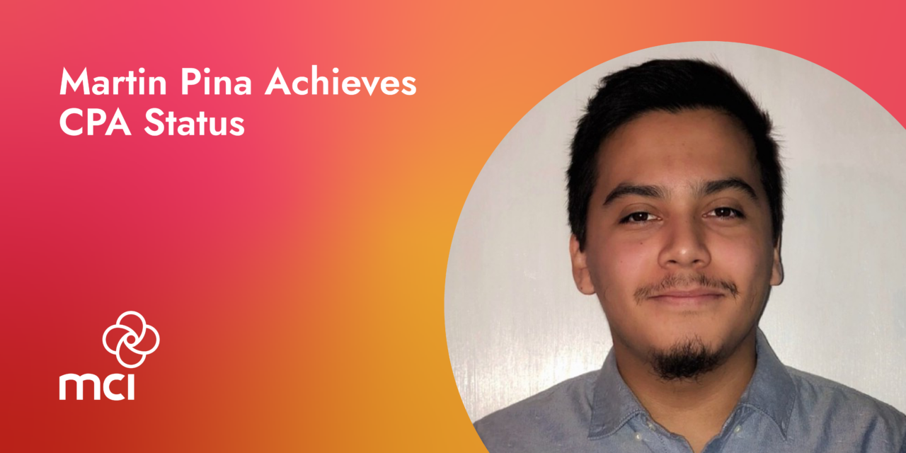Martin Pina Achieves CPA Status