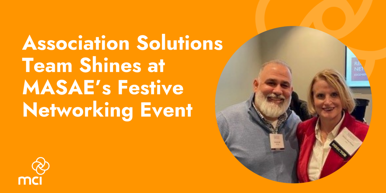 Association Solutions Team Shines at MASAE’s Festive Networking Event