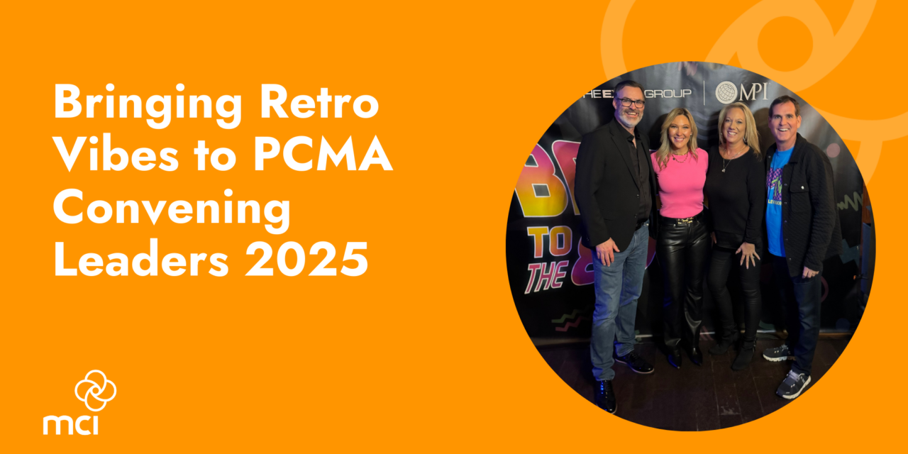 Bringing Retro Vibes to PCMA Convening Leaders 2025
