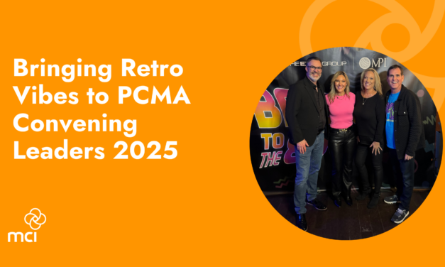 Bringing Retro Vibes to PCMA Convening Leaders 2025