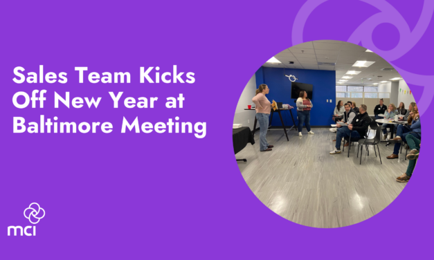 Sales Team Kicks Off New Year at Baltimore Meeting