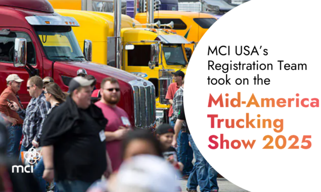 MCI USA’s Registration Team Takes on the 2025 Mid-America Trucking Show