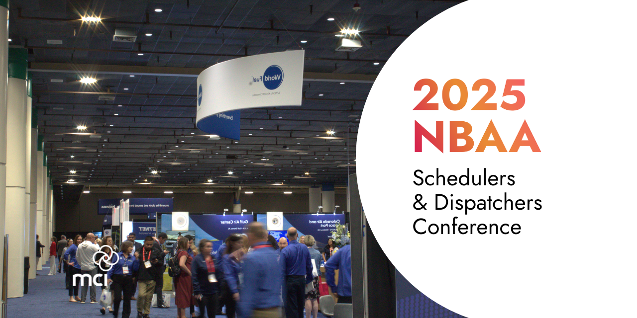 MCI USA Powers Seamless Registration at NBAA Schedulers & Dispatchers Conference