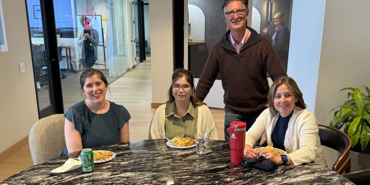 Good Food, Great Company: Potluck Lunch at the Chicago Office